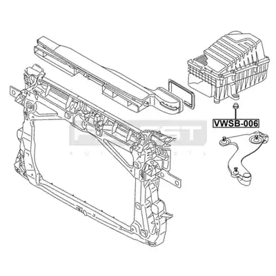 VWSB-006 | Air Filter Housing Mounting Bush for Audi, Volkswagen